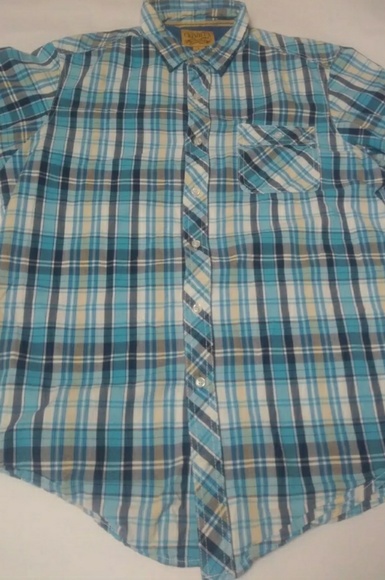 Cremieux Premium Denim mens large button front - Picture 1 of 7